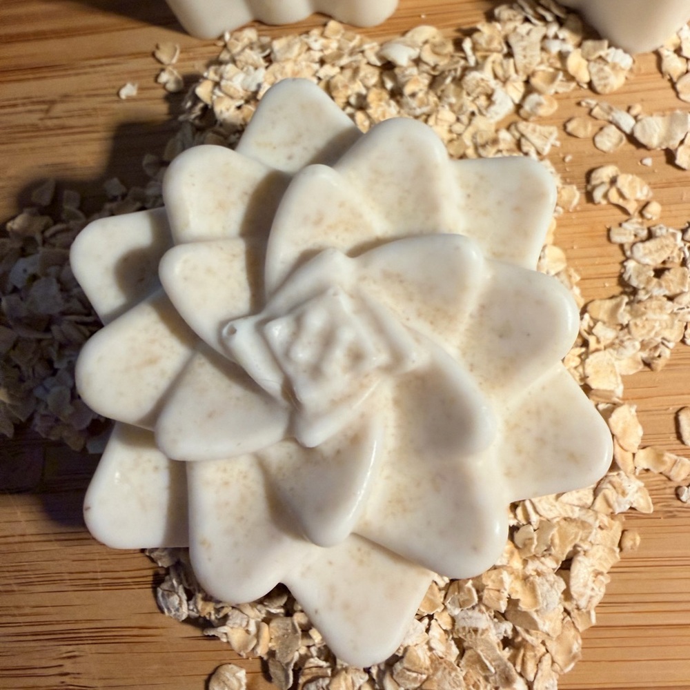Oatmeal Floral Soap Bar